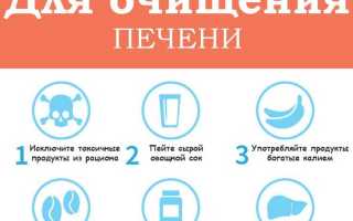 Продукты для очистки печени