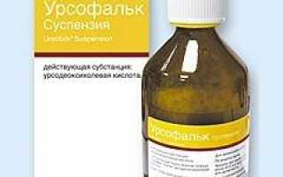 Препарат урсофальк