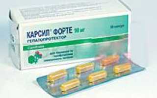 От чего помогает карсил