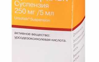 Урсофальк форма выпуска