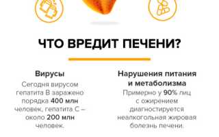 Что не любит печень