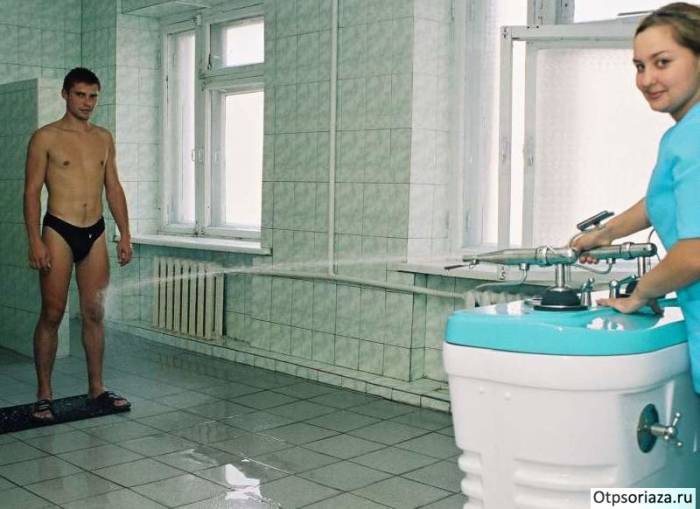 Лечебные души от псориаза Лечебные души для лечения псориаза